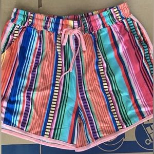 Serape shorts